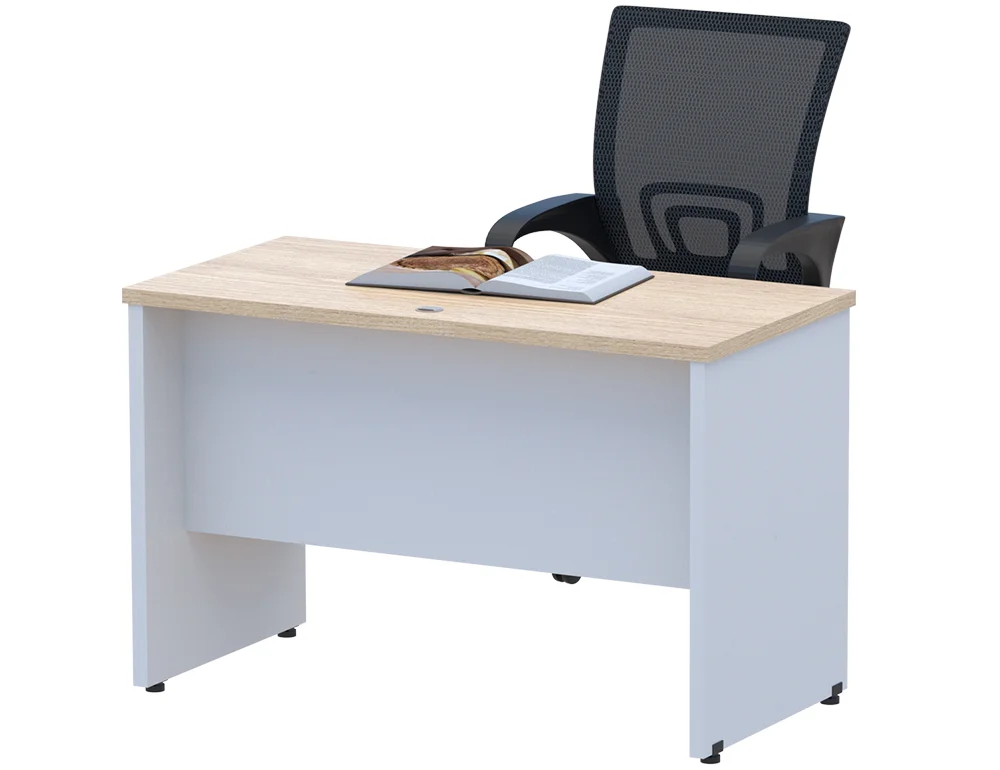 escritorio secretarial con cajones frente
