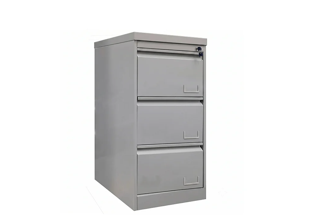 archivero metalico vertical de 3 gavetas
